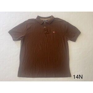American Living Polo Shirt Mens‎ Brown Vintage Size XL